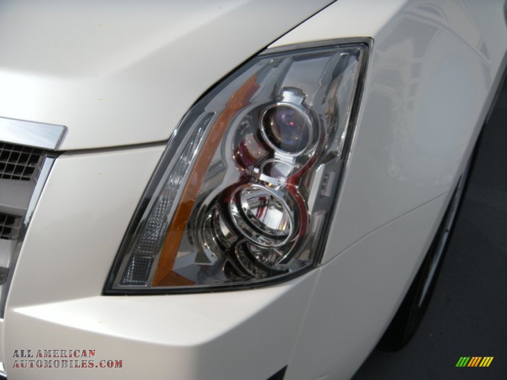 2008 CTS Sedan - White Diamond Tri-Coat / Light Titanium/Ebony photo #9