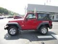 Jeep Wrangler X 4x4 Red Rock Crystal Pearl photo #2