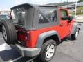 Jeep Wrangler X 4x4 Red Rock Crystal Pearl photo #5
