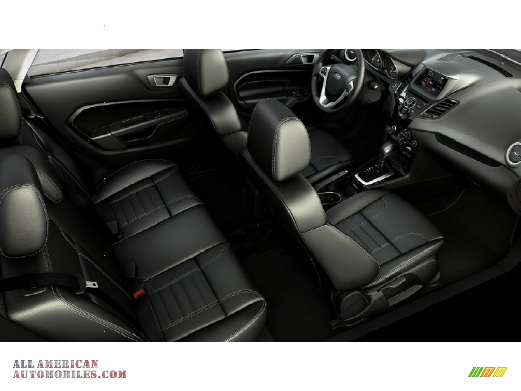 2014 Fiesta SE Sedan - Ingot Silver / Charcoal Black photo #9