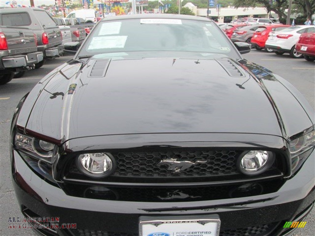 2014 Mustang GT Coupe - Black / Charcoal Black photo #2