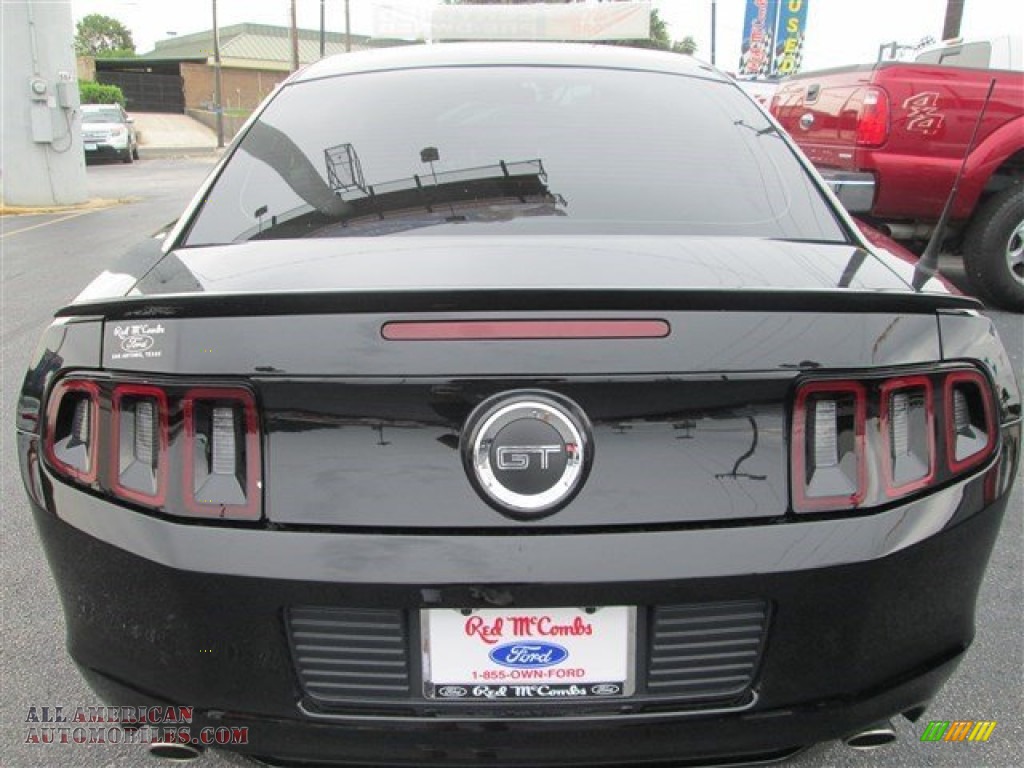 2014 Mustang GT Coupe - Black / Charcoal Black photo #5