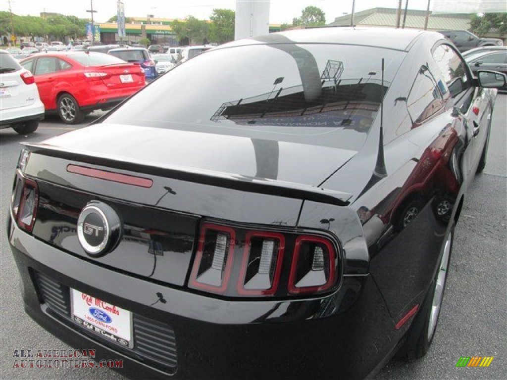 2014 Mustang GT Coupe - Black / Charcoal Black photo #7