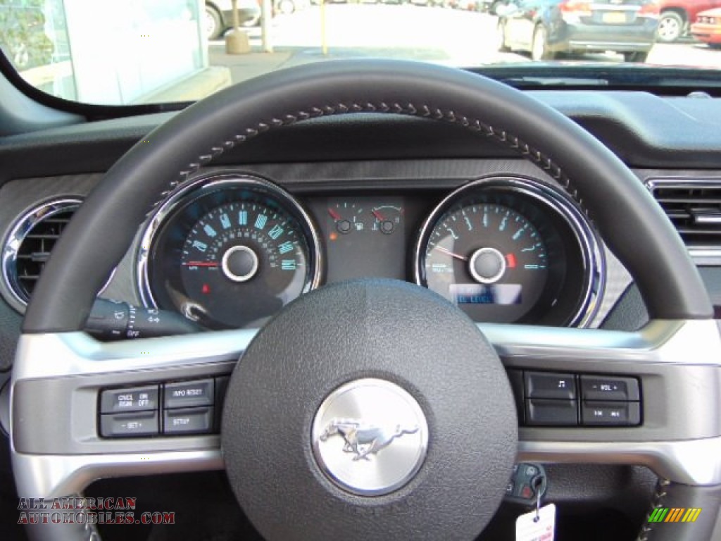 2014 Mustang V6 Convertible - Black / Charcoal Black photo #26