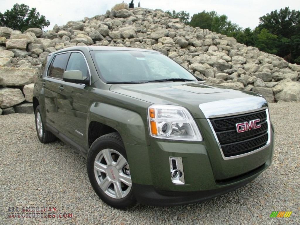 2015 GMC Terrain SLE in Cypress Green Metallic 118716 All American