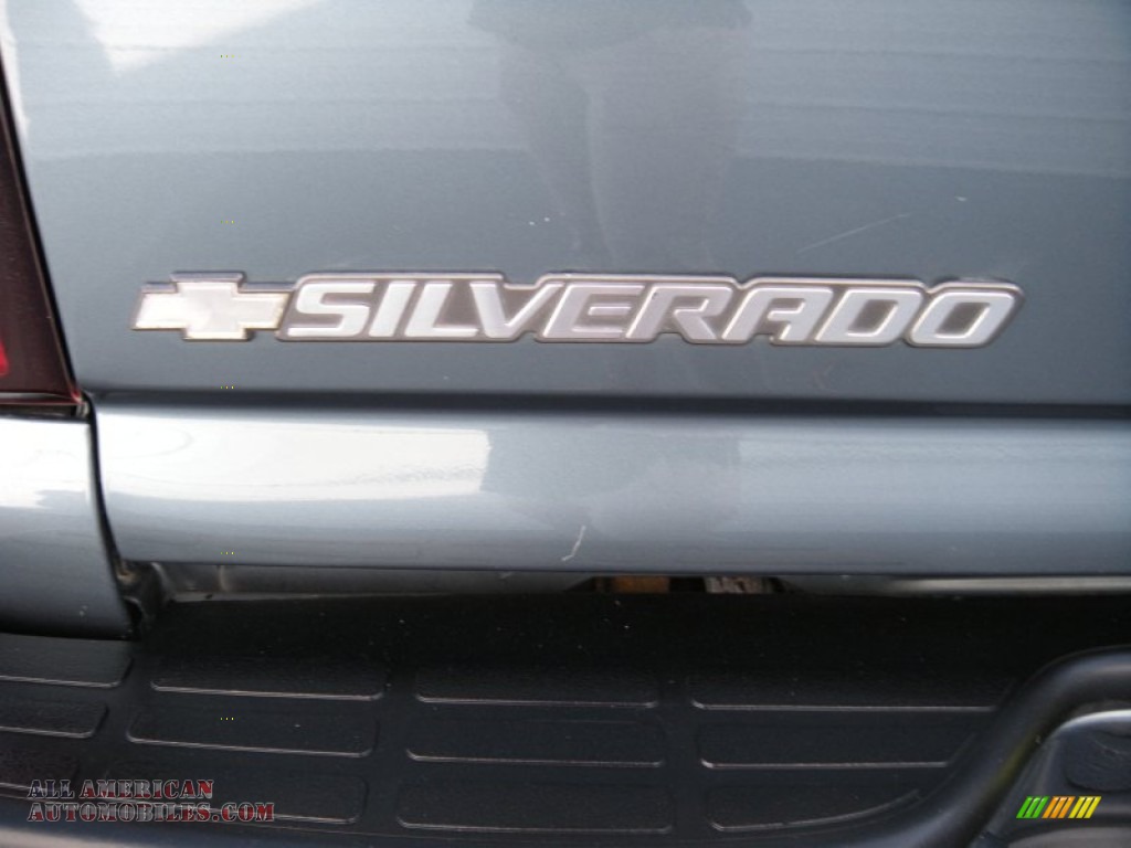 2006 Silverado 1500 LS Crew Cab - Blue Granite Metallic / Dark Charcoal photo #18