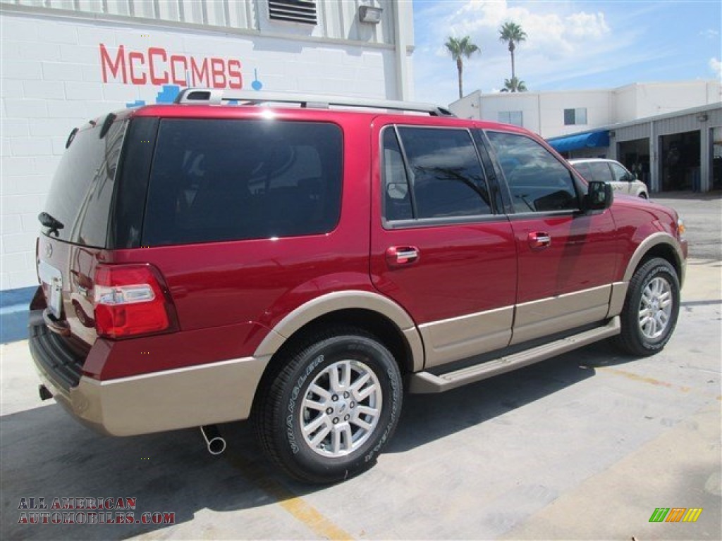 Ruby Red / Camel Ford Expedition XLT