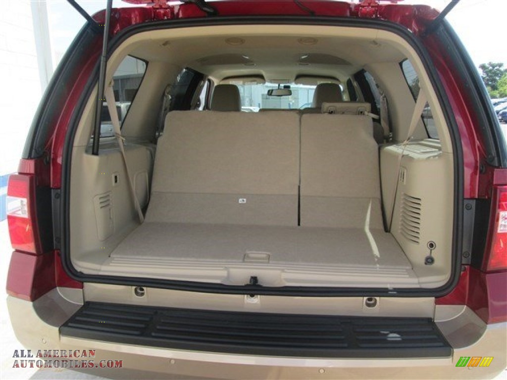 2014 Expedition XLT - Ruby Red / Camel photo #6