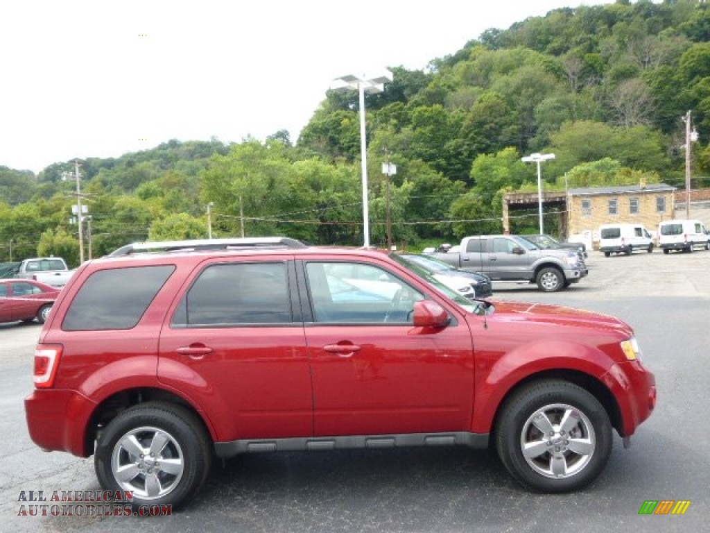 2011 Escape Limited V6 4WD - Sangria Red Metallic / Charcoal Black photo #1