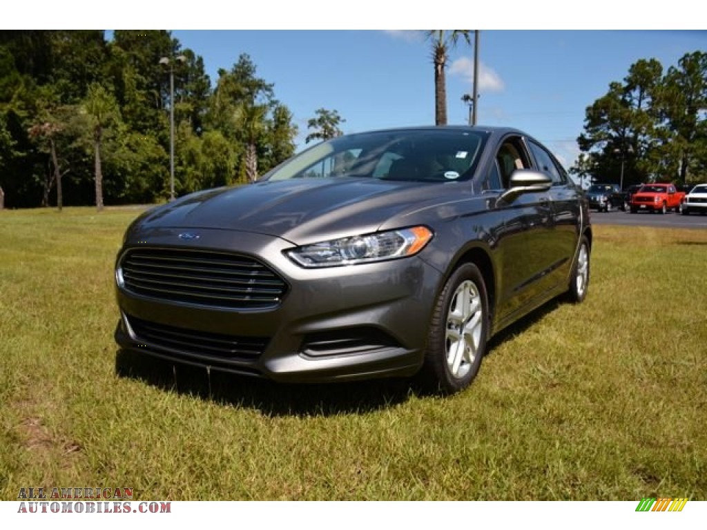 2014 Fusion SE - Sterling Gray / Dune photo #1