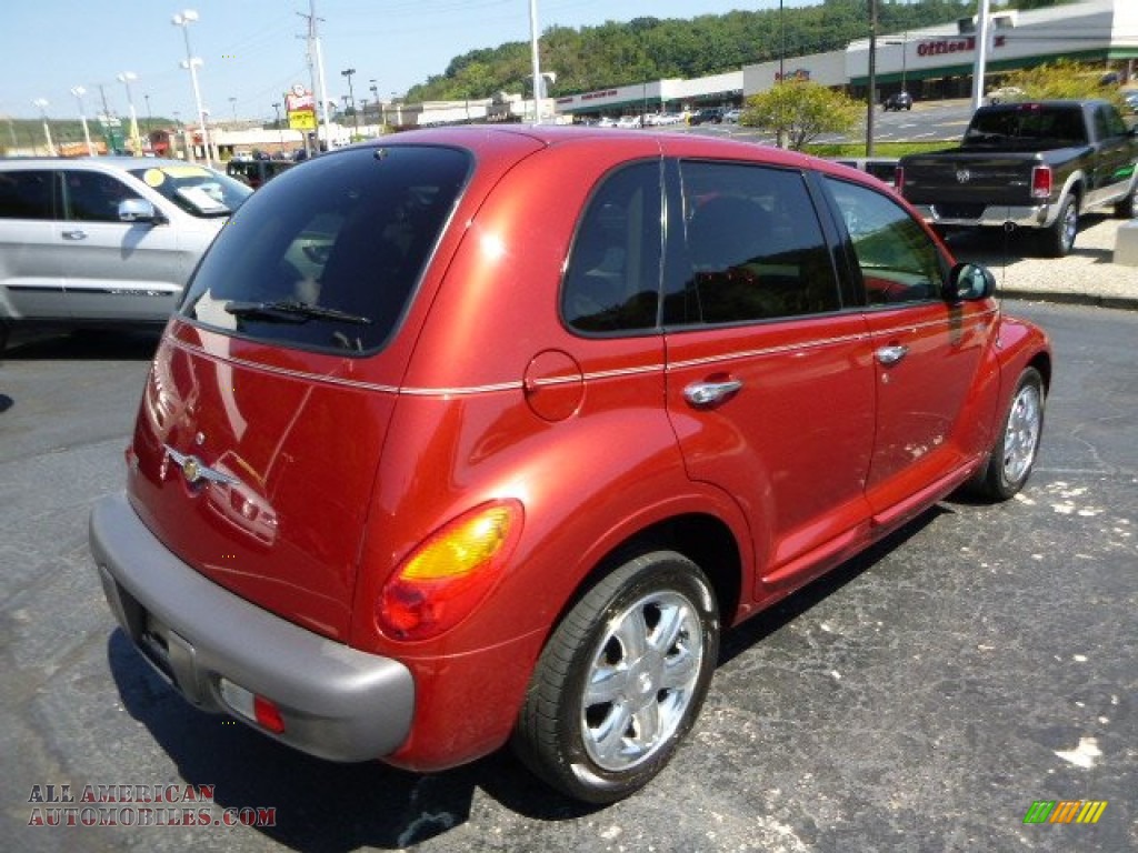 2002 PT Cruiser Limited - Inferno Red Pearlcoat / Taupe photo #5
