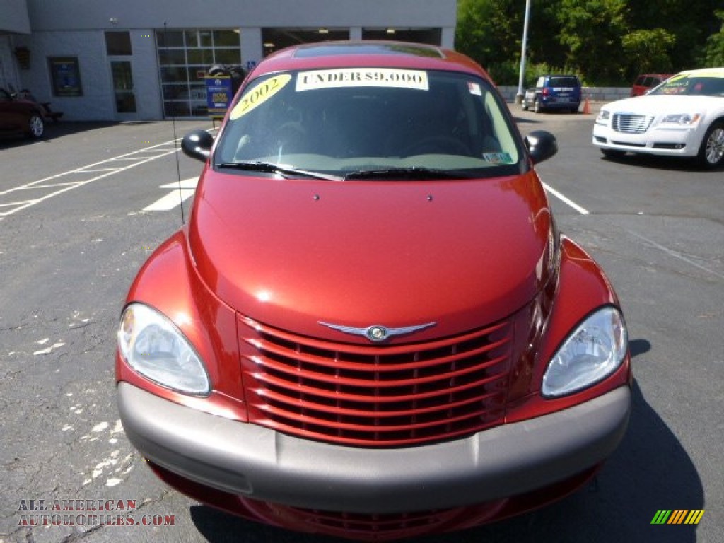 2002 PT Cruiser Limited - Inferno Red Pearlcoat / Taupe photo #8