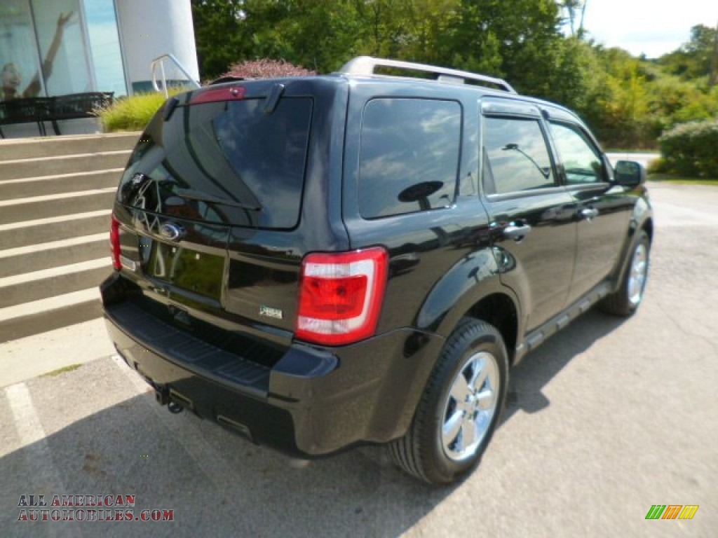 2012 Escape XLT V6 4WD - Ebony Black / Charcoal Black photo #7