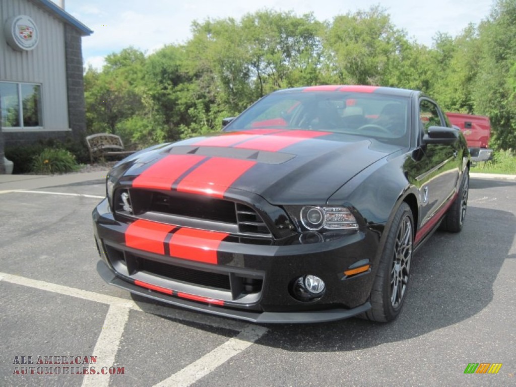 2013 Mustang Shelby GT500 Coupe - Black / Shelby Charcoal Black/Red Accent Recaro Sport Seats photo #2