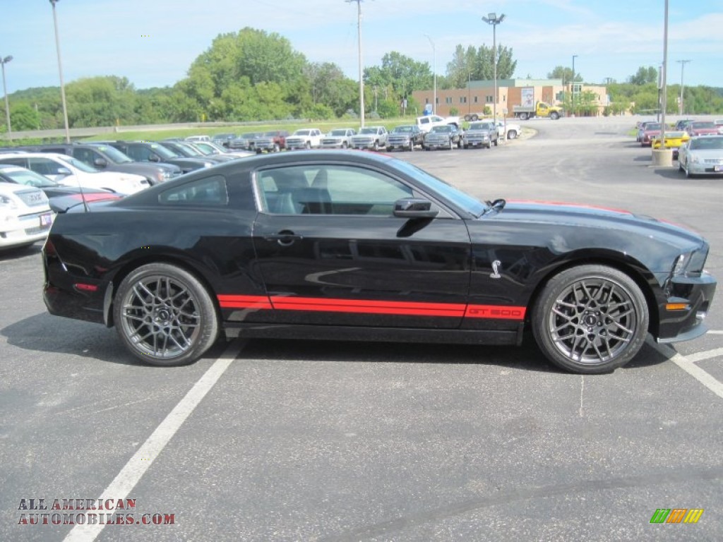 2013 Mustang Shelby GT500 Coupe - Black / Shelby Charcoal Black/Red Accent Recaro Sport Seats photo #4
