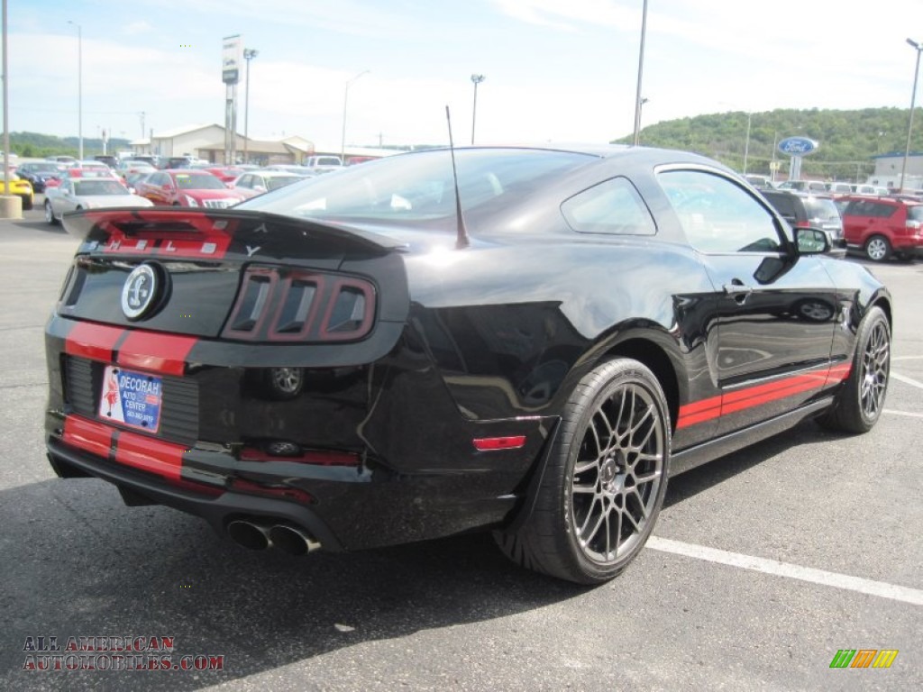 2013 Mustang Shelby GT500 Coupe - Black / Shelby Charcoal Black/Red Accent Recaro Sport Seats photo #5