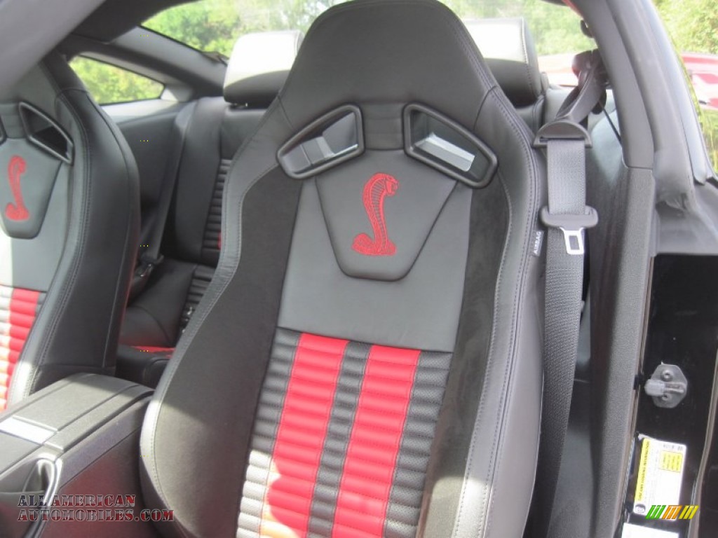 2013 Mustang Shelby GT500 Coupe - Black / Shelby Charcoal Black/Red Accent Recaro Sport Seats photo #12