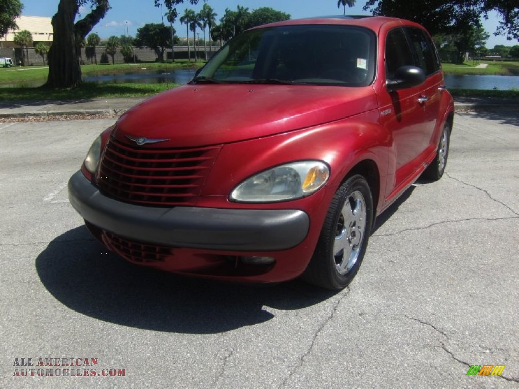 Inferno Red Pearl / Taupe/Pearl Beige Chrysler PT Cruiser Limited