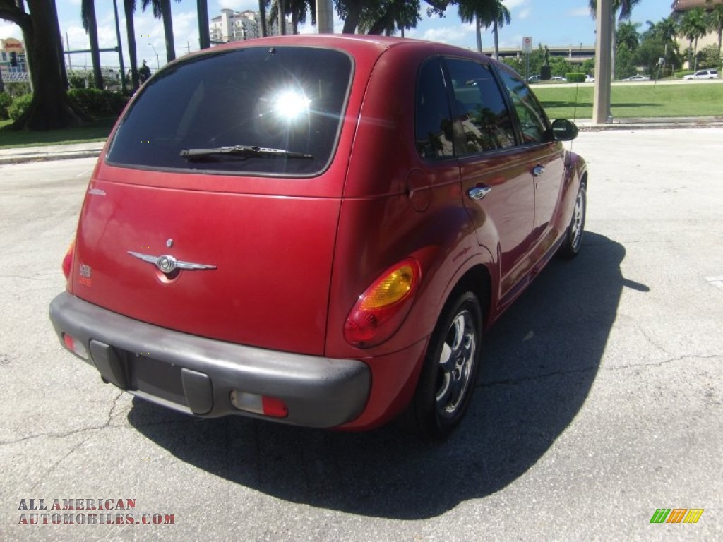 2001 PT Cruiser Limited - Inferno Red Pearl / Taupe/Pearl Beige photo #4