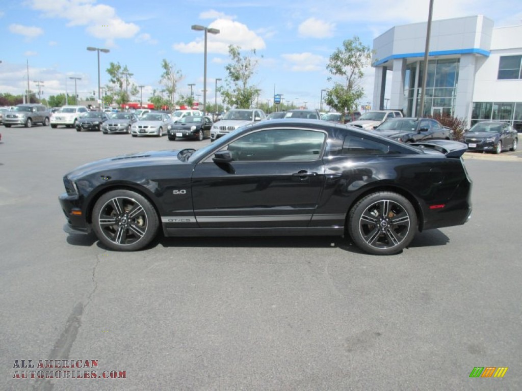 2014 Mustang GT Premium Coupe - Black / Charcoal Black photo #3