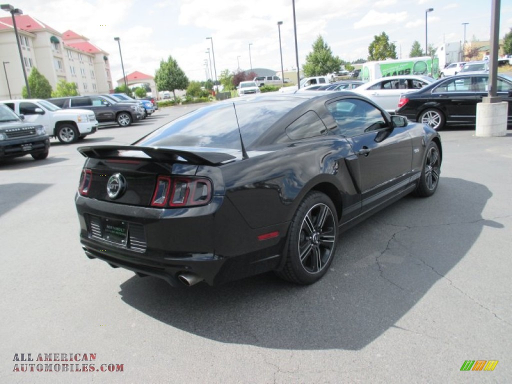 2014 Mustang GT Premium Coupe - Black / Charcoal Black photo #6