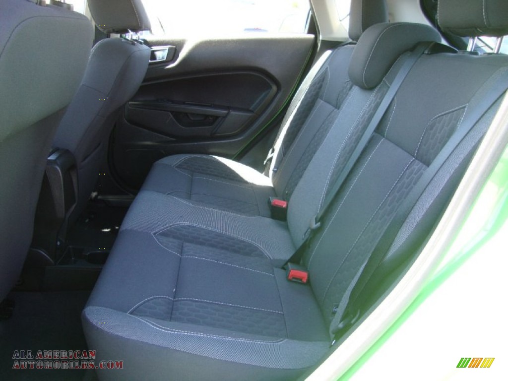 2014 Fiesta SE Hatchback - Green Envy / Charcoal Black photo #22