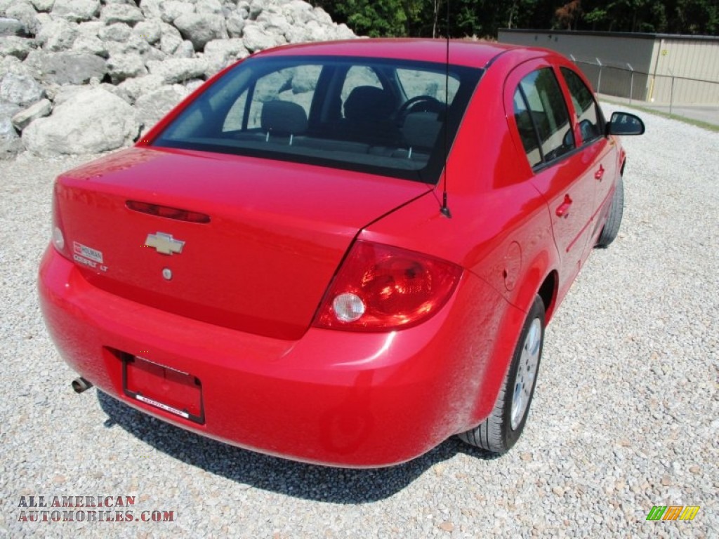 2010 Cobalt LT Sedan - Victory Red / Ebony photo #16