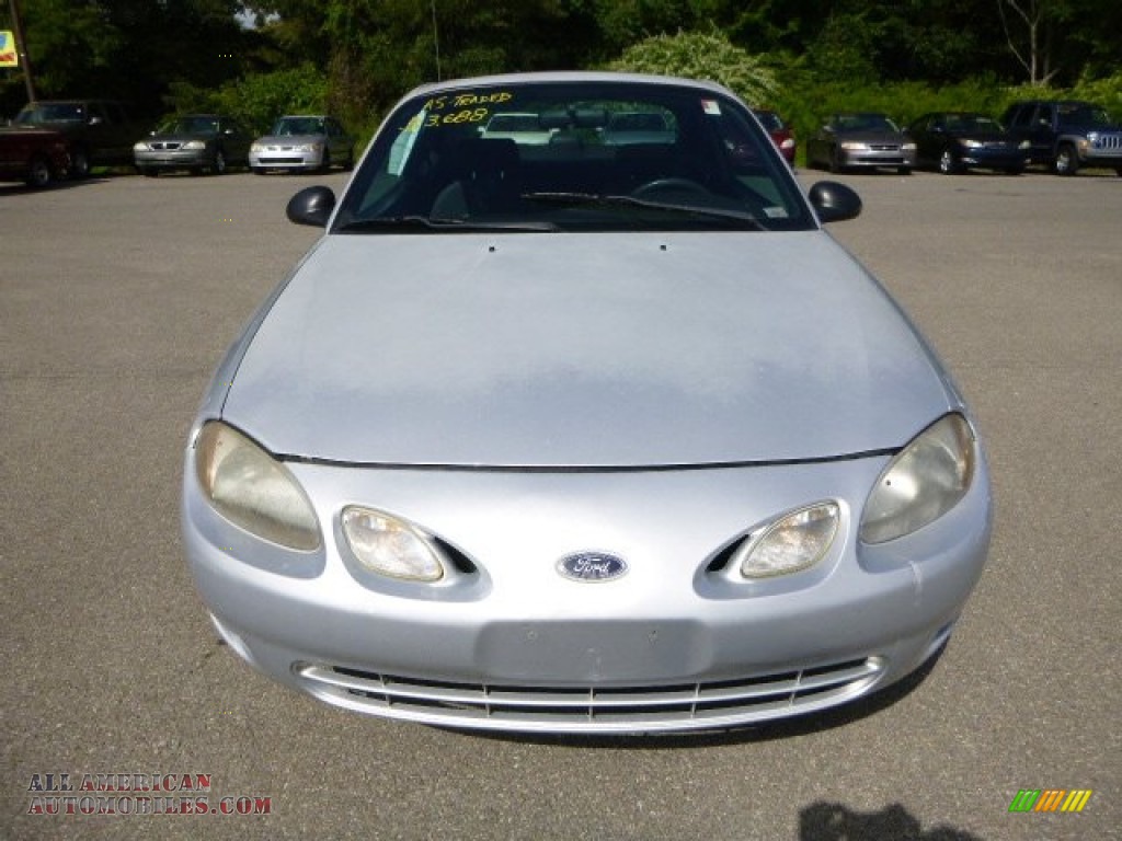 2000 Escort ZX2 Coupe - Silver Frost Metallic / Dark Charcoal photo #6