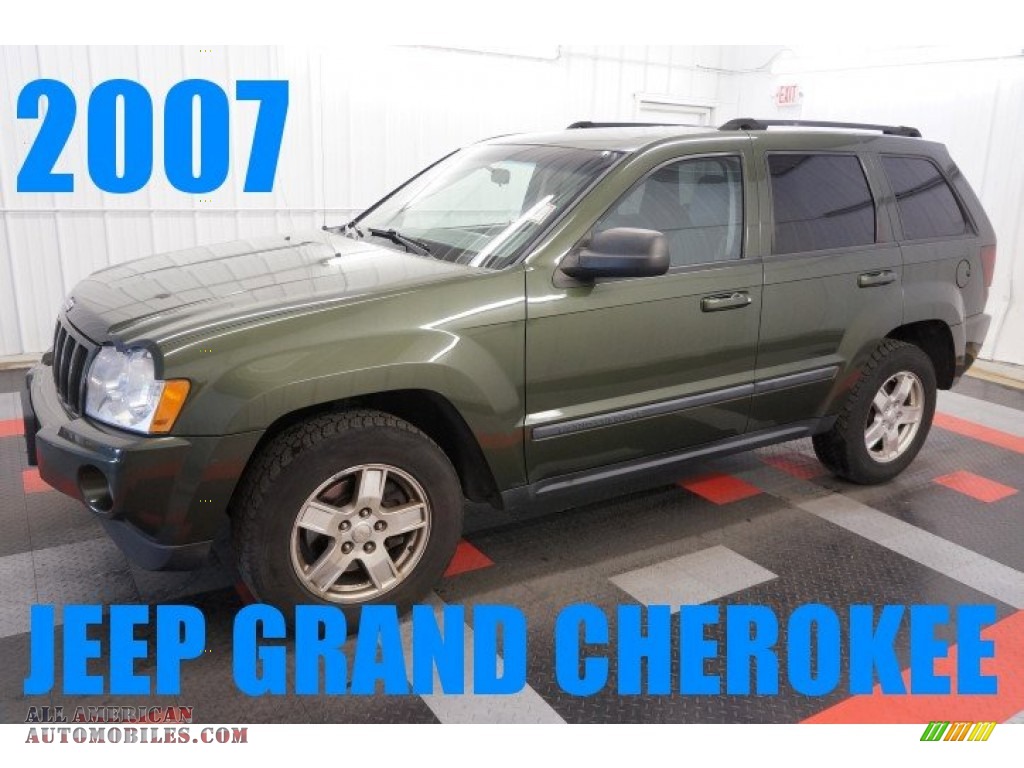 2007 Grand Cherokee Laredo 4x4 - Jeep Green Metallic / Medium Slate Gray photo #1