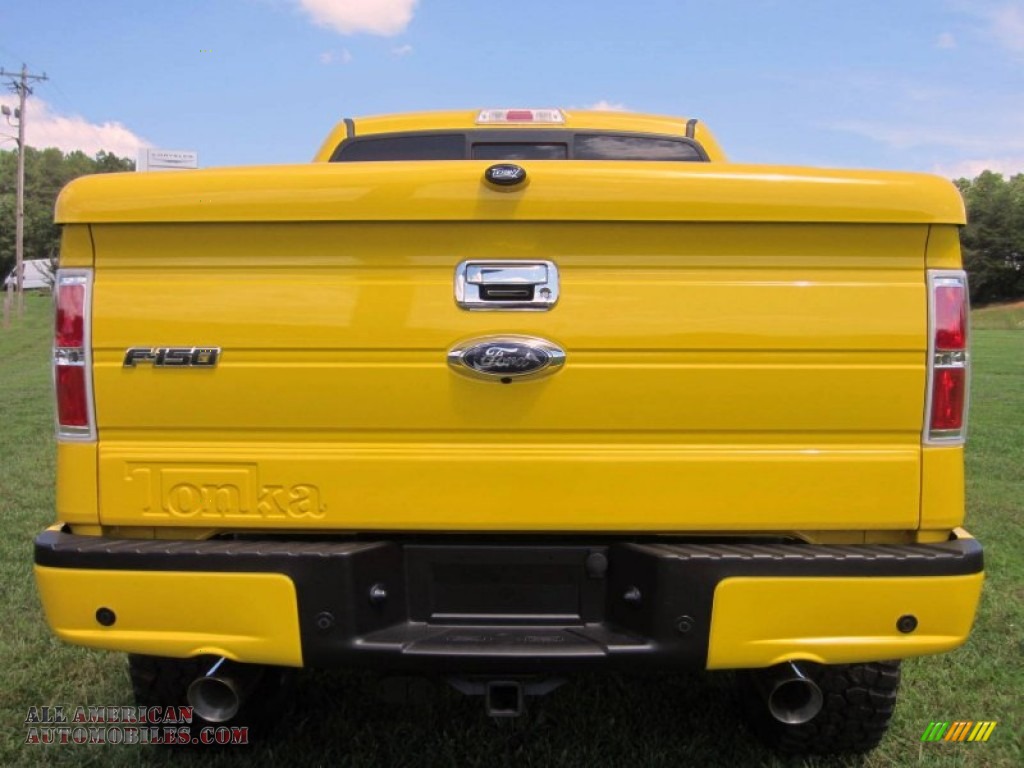 2014 F150 Tonka Edition Crew Cab 4x4 - Tonka Edition Iconic Yellow / Black photo #4