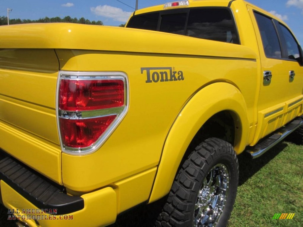 2014 F150 Tonka Edition Crew Cab 4x4 - Tonka Edition Iconic Yellow / Black photo #38