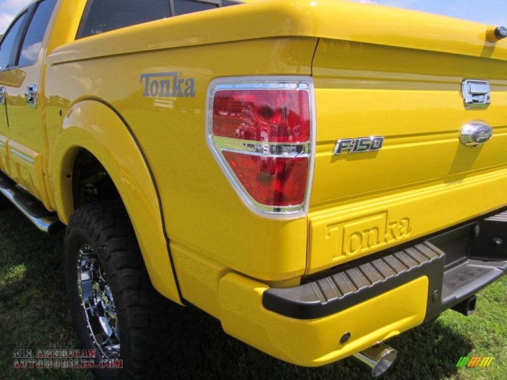 2014 F150 Tonka Edition Crew Cab 4x4 - Tonka Edition Iconic Yellow / Black photo #39