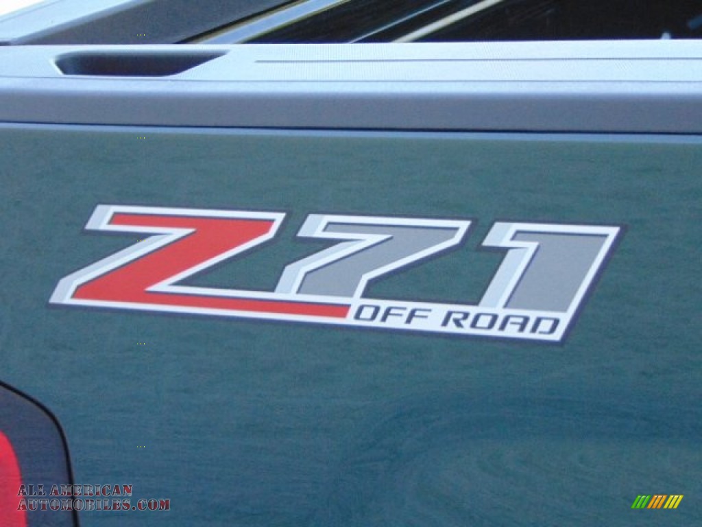 2014 Silverado 1500 LTZ Z71 Double Cab 4x4 - Rainforest Green Metallic / Cocoa/Dune photo #6