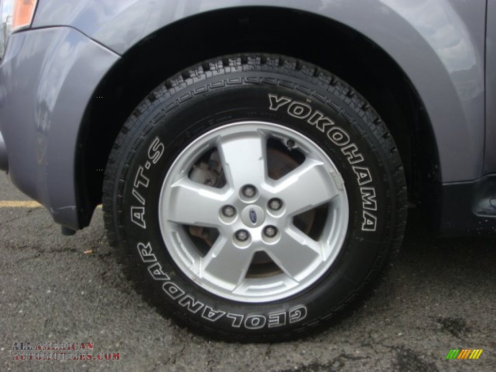 2008 Escape XLT V6 4WD - Tungsten Grey Metallic / Stone photo #9