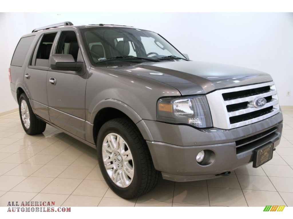 2012 Expedition Limited 4x4 - Sterling Gray Metallic / Charcoal Black photo #1