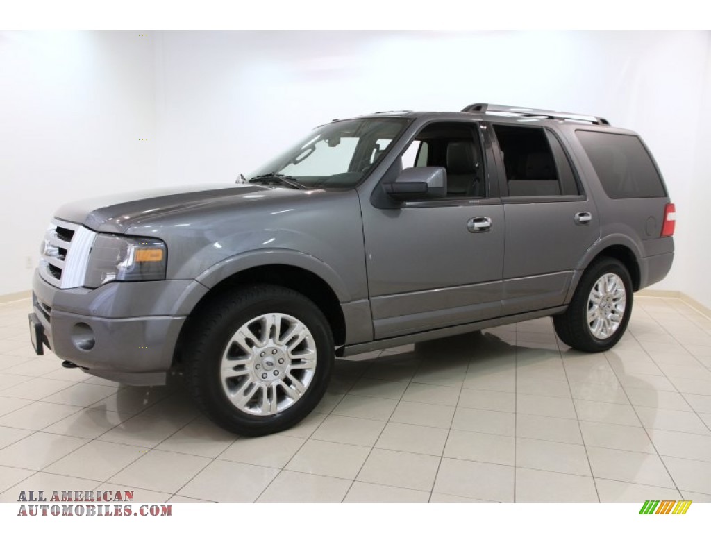 2012 Expedition Limited 4x4 - Sterling Gray Metallic / Charcoal Black photo #3
