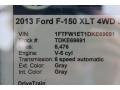Ford F150 Limited SuperCrew 4x4 Sterling Gray Metallic photo #36