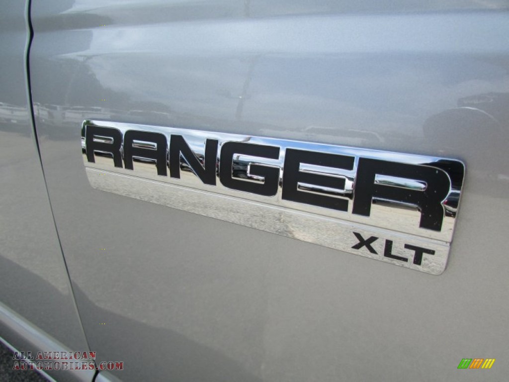 2010 Ranger XLT SuperCab - Silver Metallic / Medium Dark Flint photo #47