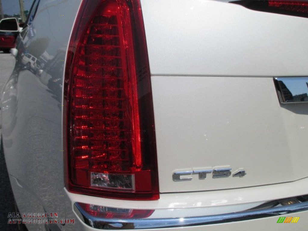 2011 CTS 4 3.0 AWD Sedan - White Diamond Tricoat / Cashmere/Cocoa photo #29