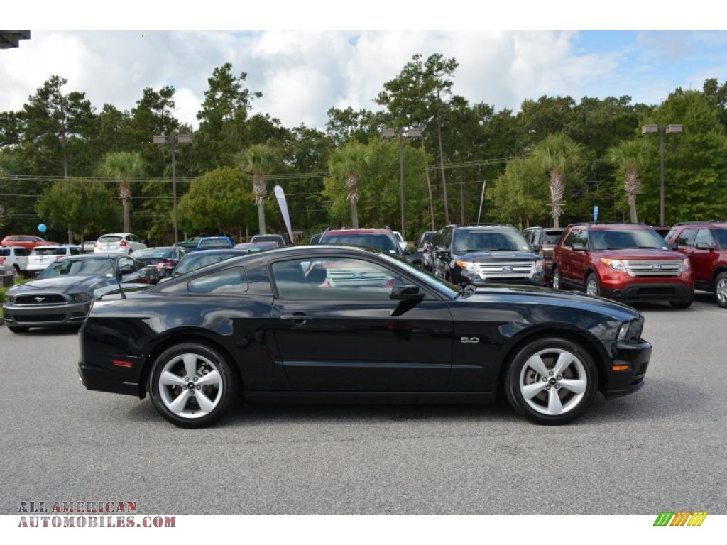 2014 Mustang GT Premium Coupe - Black / Charcoal Black photo #2