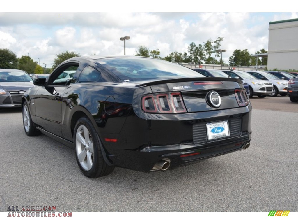 2014 Mustang GT Premium Coupe - Black / Charcoal Black photo #5