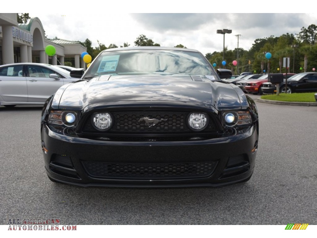 2014 Mustang GT Premium Coupe - Black / Charcoal Black photo #8