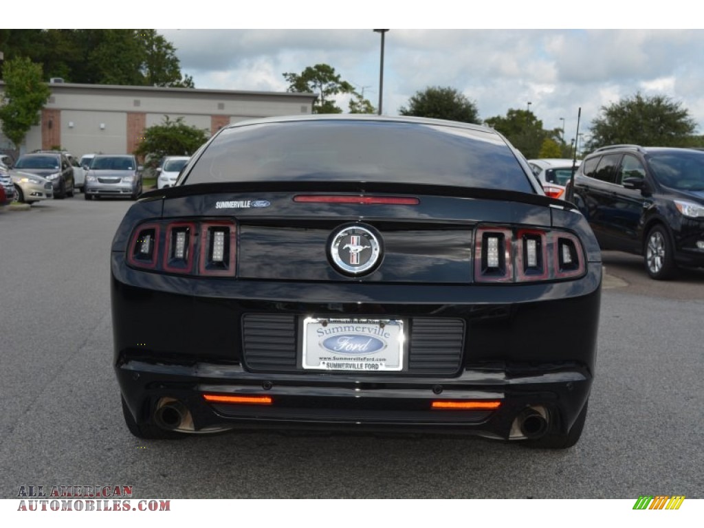 2014 Mustang V6 Coupe - Black / Charcoal Black photo #4