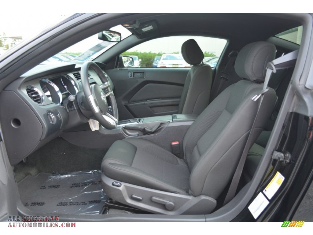 2014 Mustang V6 Coupe - Black / Charcoal Black photo #10