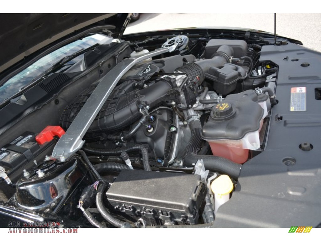 2014 Mustang V6 Coupe - Black / Charcoal Black photo #20