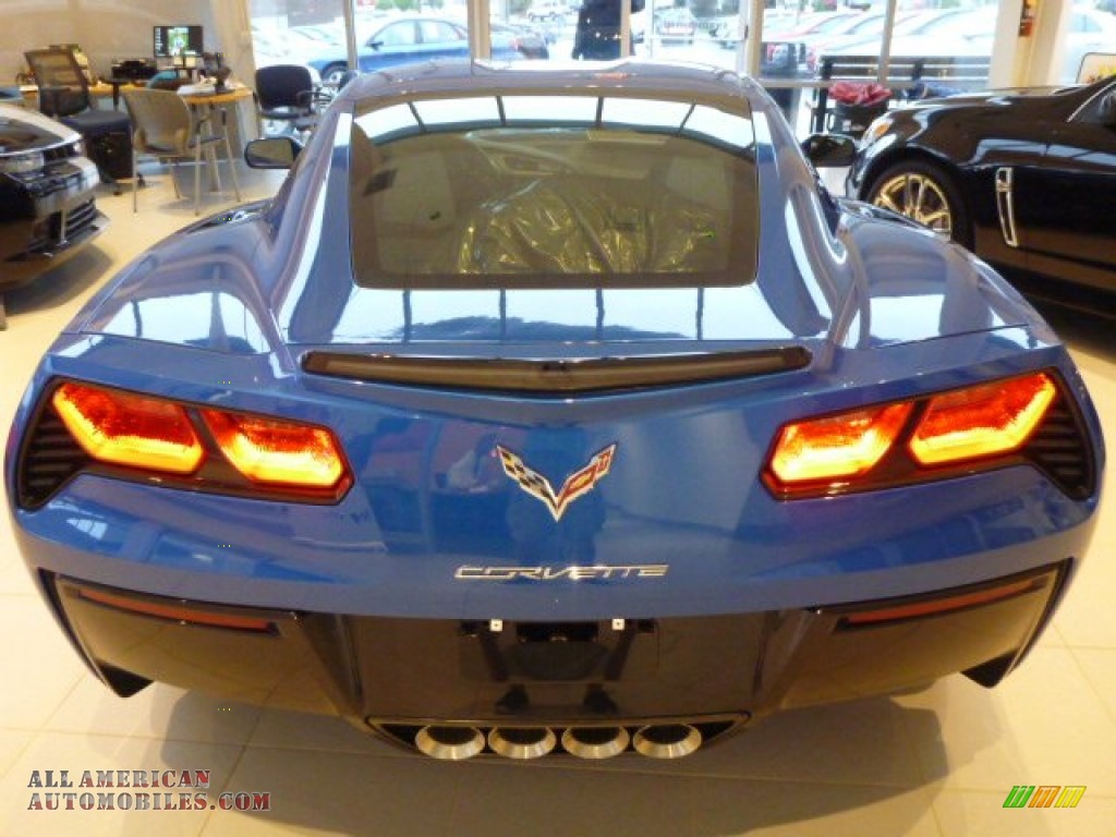 2015 Corvette Stingray Coupe - Laguna Blue Tintcoat / Jet Black photo #4