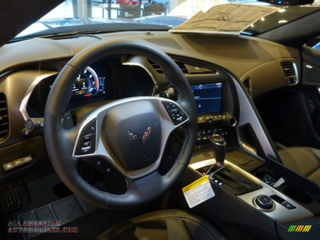 2015 Corvette Stingray Coupe - Laguna Blue Tintcoat / Jet Black photo #12