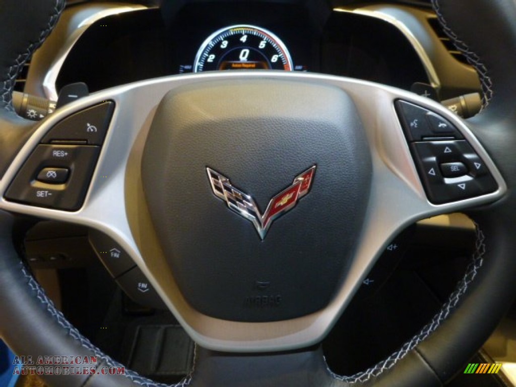 2015 Corvette Stingray Coupe - Laguna Blue Tintcoat / Jet Black photo #15