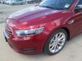 Ford Taurus Limited Ruby Red Metallic photo #2
