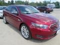 Ford Taurus Limited Ruby Red Metallic photo #7